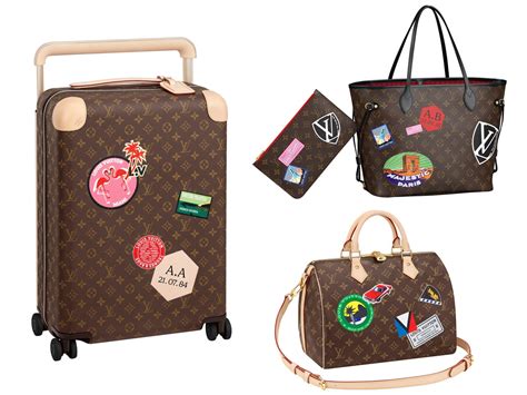 traveling with Louis Vuitton luggage